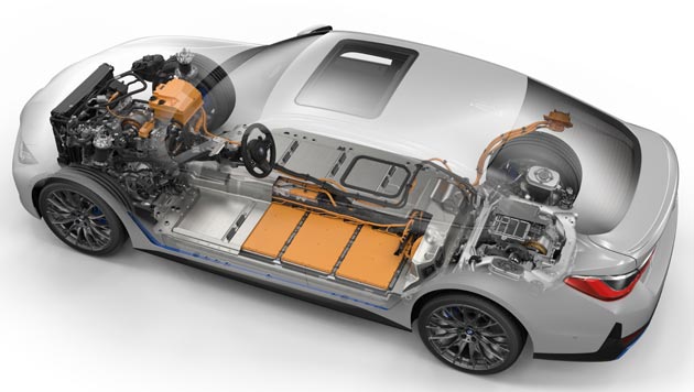 BMW i4 M50 - ukad napdowy